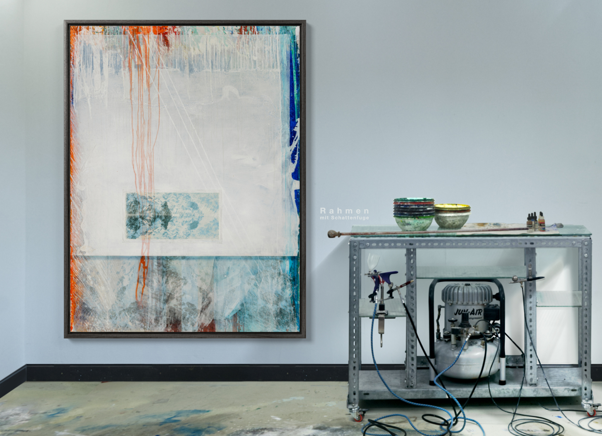 NR.49 GemäldeDruck 120x90cm Australische Landschaft lX